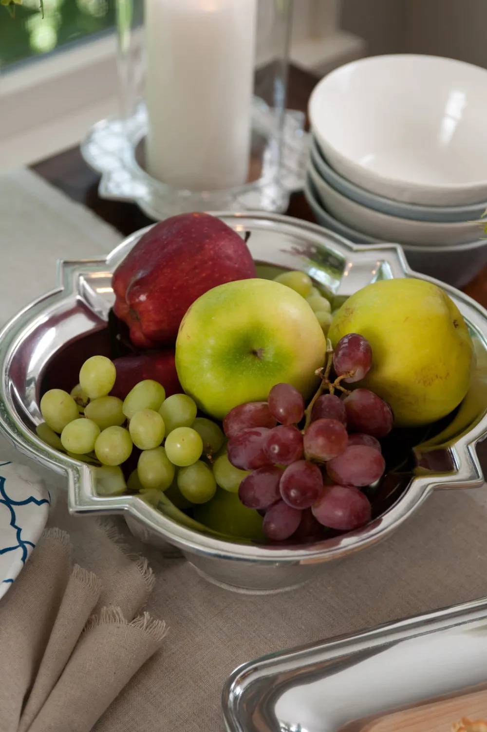 Salisbury Living|Silver|Casablanca Shaped Tray