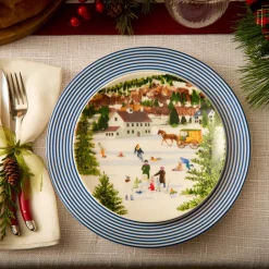 Caskata Dinnerware|X Felix Doolittle Winter Wonderland Plates