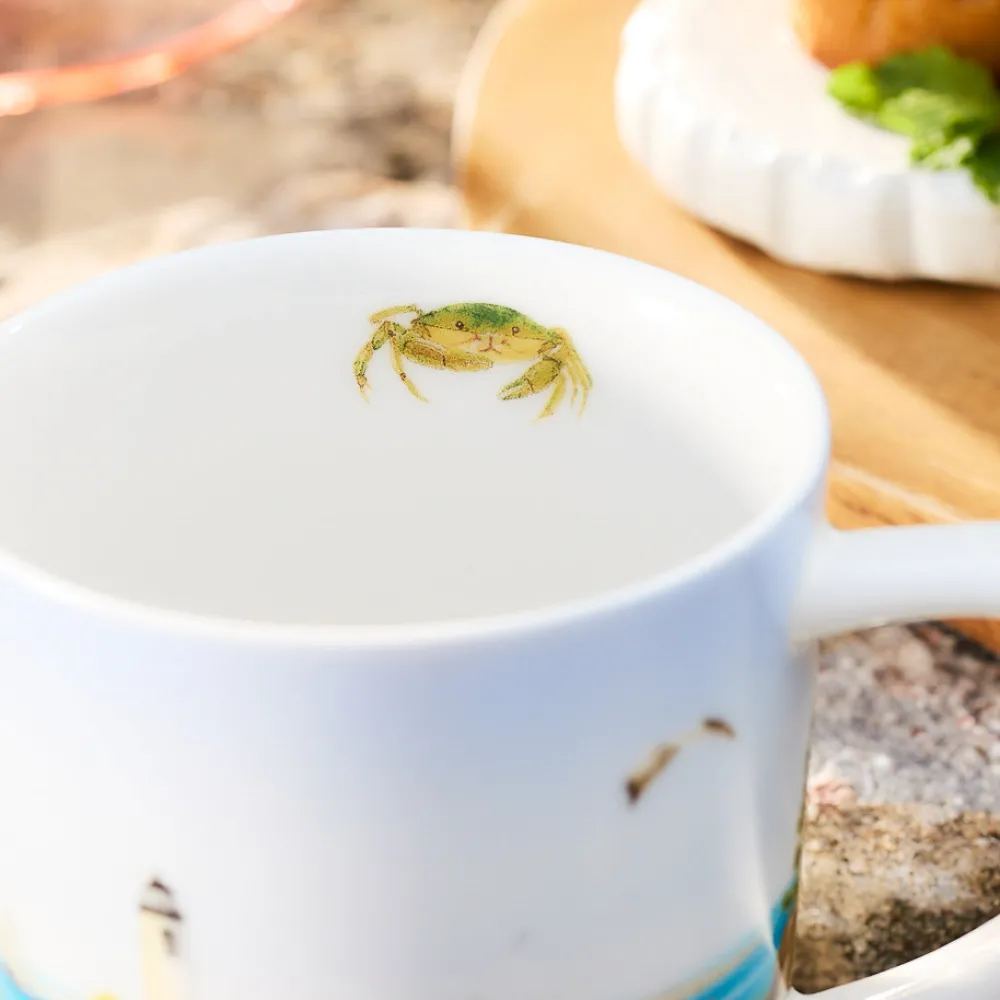 Caskata Dinnerware|X Felix Doolittle By the Sea Mugs, Set of 4