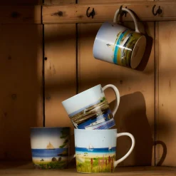 Caskata Dinnerware|X Felix Doolittle By the Sea Mugs, Set of 4