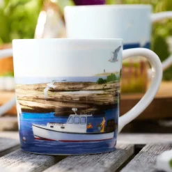 Caskata Dinnerware|X Felix Doolittle By the Sea Mugs, Set of 4