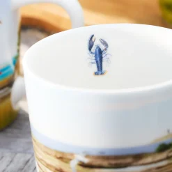 Caskata Dinnerware|X Felix Doolittle By the Sea Mugs, Set of 4