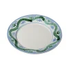 Carolina Irving and Daughters Dinnerware|Caterpillar Blue Dinner Plate