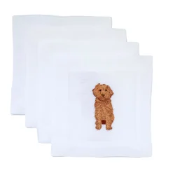 Lettermade Place Settings & Linens|Cavapoo Cocktail Napkins