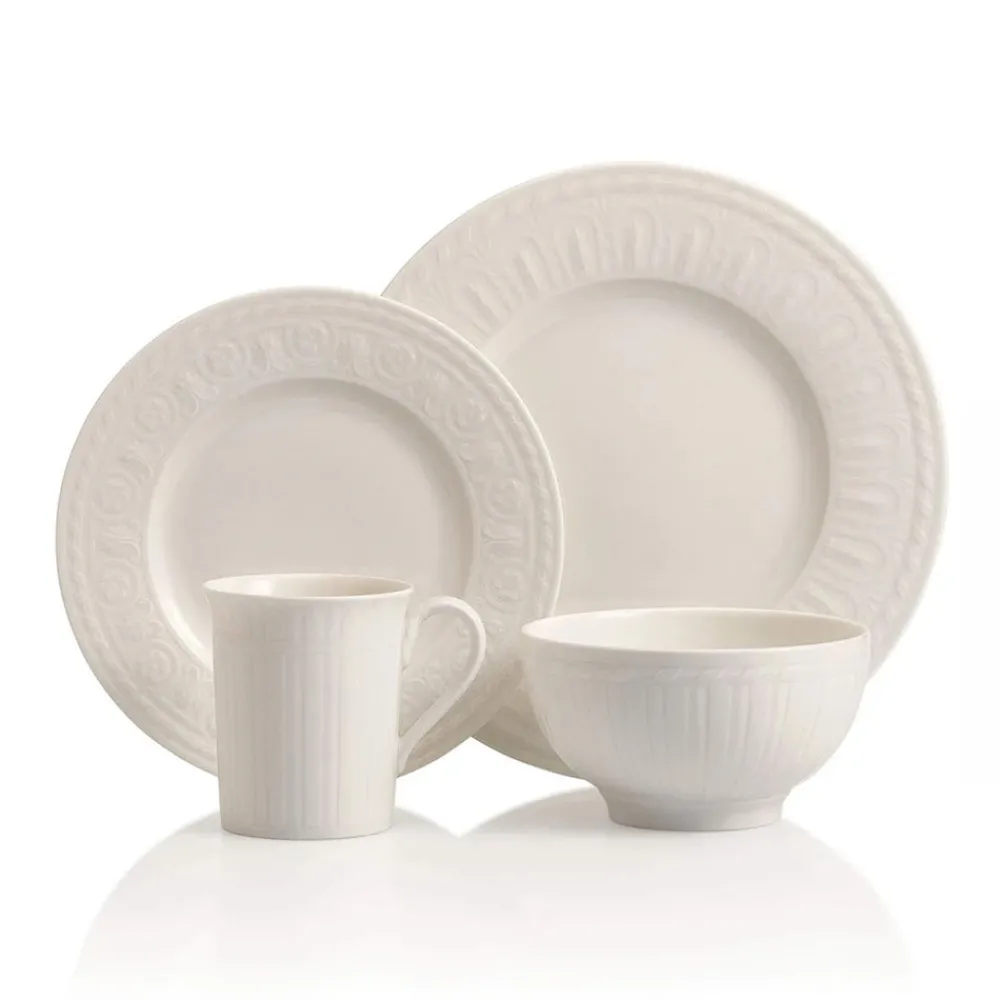 Villeroy & Boch Dinnerware|Cellini 24 Piece Set in White