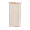 Kim Seybert Place Settings & Linens|Chambray Fringe Napkin in Natural, Set of 4