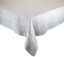 Kim Seybert Place Settings & Linens|Chambray Tablecloth in Gray