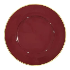 Anna Weatherley Dinnerware|Charger in Crimson