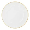 Anna Weatherley Dinnerware|Charger in White/Gold