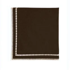 Flying Sheep Country Place Settings & Linens|Charlotte Napkin in Cocoa, Set of 4