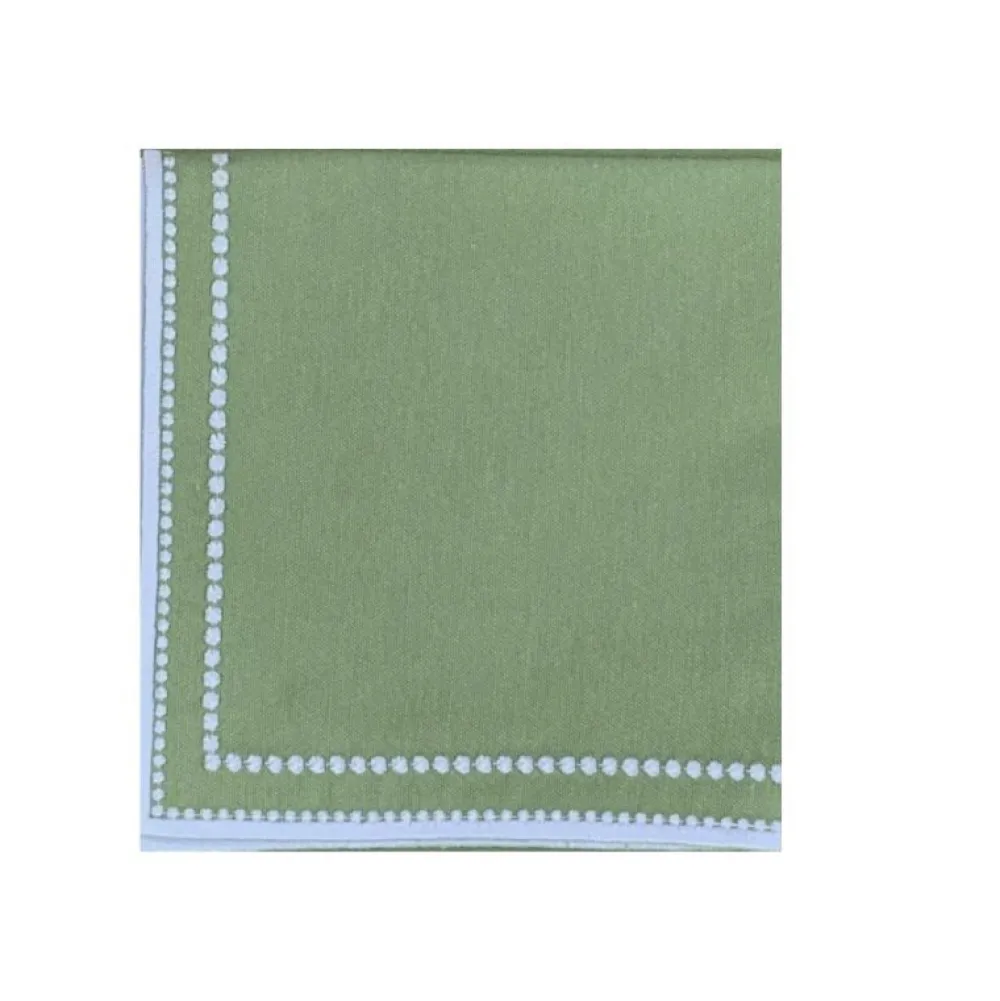 Flying Sheep Country Place Settings & Linens|Charlotte Napkin in Sage, Set of 4