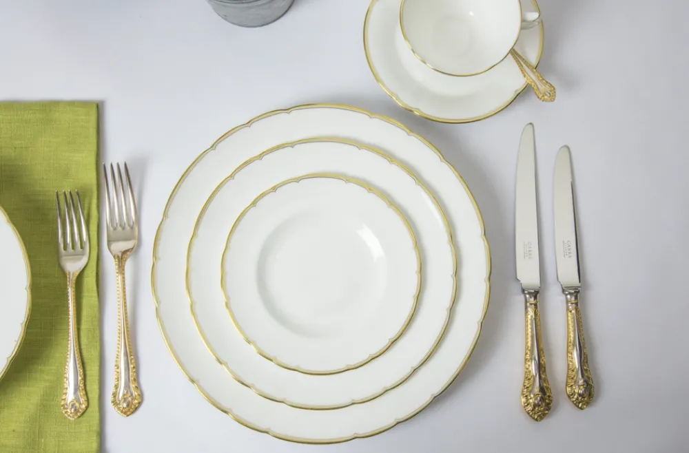 Royal Crown Derby Dinnerware|Chelsea Duet Dinner Plate