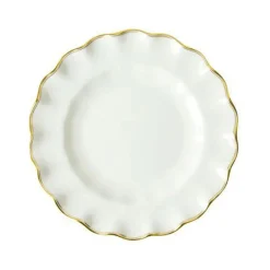 Royal Crown Derby Dinnerware|Chelsea Duet Fluted Dessert Plate