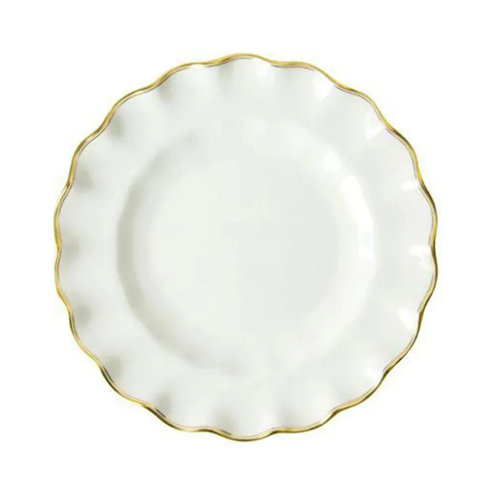 Royal Crown Derby Dinnerware|Chelsea Duet Fluted Dessert Plate