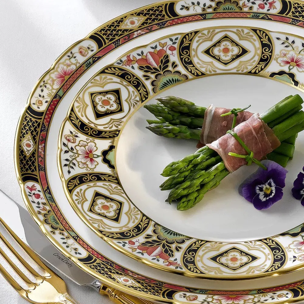 Royal Crown Derby Dinnerware|Chelsea Garden Salad Plate