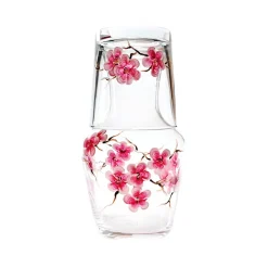 Petra Palumbo Glassware|Cherry Blossom Carafe And Tumbler
