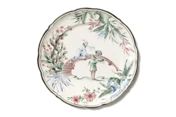 Laboratorio Paravicini Dinnerware|Chinoiserie Dessert Plates, Set of 12