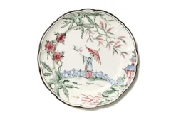 Laboratorio Paravicini Dinnerware|Chinoiserie Dessert Plates, Set of 12