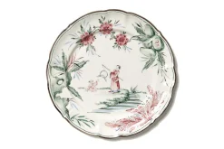 Laboratorio Paravicini Dinnerware|Chinoiserie Dessert Plates, Set of 12