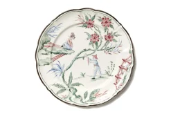 Laboratorio Paravicini Dinnerware|Chinoiserie Dessert Plates, Set of 12