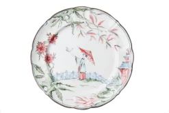 Laboratorio Paravicini Dinnerware|Chinoiserie Dinner Plates, Set of 12