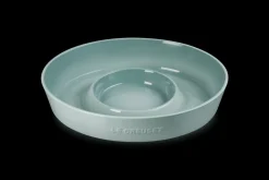 Le Creuset Dinnerware|Chip and Dip Platter in Sea Salt