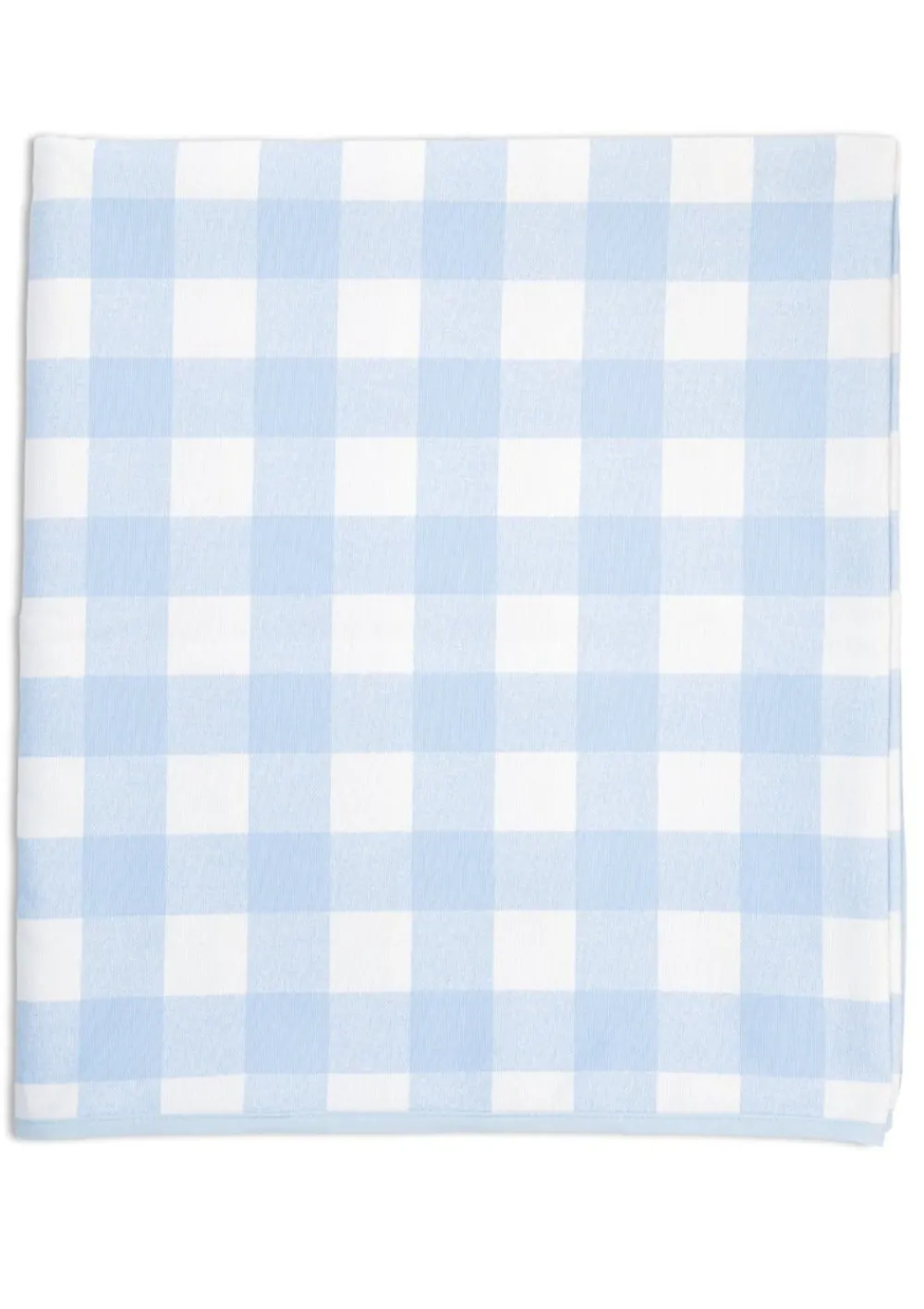 Loulou La Dune Place Settings & Linens|Chloe Gingham Tablecloth in Blue