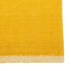 Caravan Place Settings & Linens|Chunky Linen Towels in Mustard, Set of 2