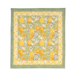 Couleur Nature Place Settings & Linens|Citron Napkins in Vert & Yellow, Set of 6
