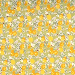 Couleur Nature Place Settings & Linens|Citron Tablecloth in Vert & Yellow