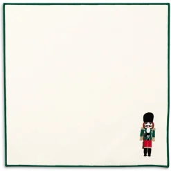 Loulou La Dune Place Settings & Linens|Clara Napkin in Off White, Set of 6