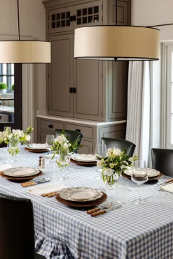 Rebecca Udall Place Settings & Linens|Classic Hemstitch Linen Napkin, White