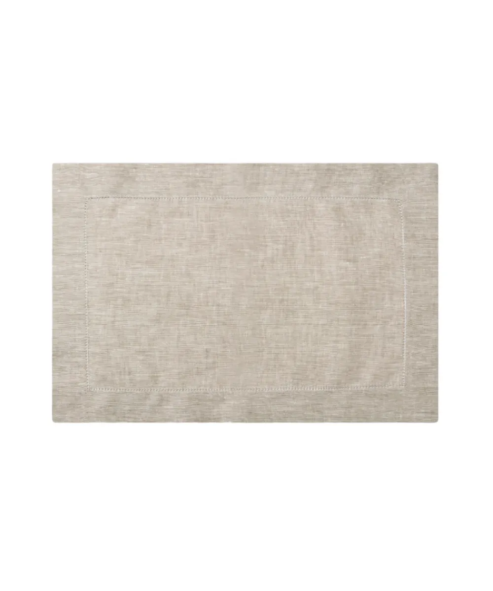 Rebecca Udall Place Settings & Linens|Classic Hemstitch Linen Placemat in Natural