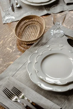 Rebecca Udall Place Settings & Linens|Classic Hemstitch Linen Placemat in Natural