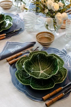 Rebecca Udall Place Settings & Linens|Classic Hemstitch Linen Tablecloth, White