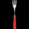 Late Afternoon Flatware|Classic Red Serving Fork