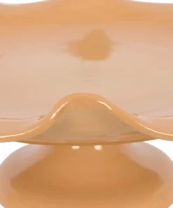 Rebecca Udall Dinnerware|Claudia Wavy Footed Bowl in Terracotta