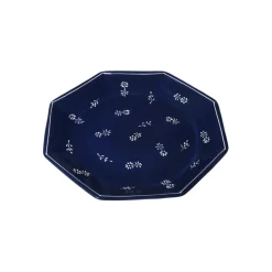 Carolina Irving and Daughters Dinnerware|Cobalt Beatrice Dessert Plate