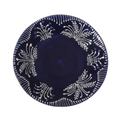 Carolina Irving and Daughters Dinnerware|Cobalt Lace Dessert Plate