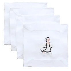 Lettermade Place Settings & Linens|Coco Cocktail Napkins