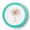 Molecot Dinnerware|Coconut Tree Charger Plate Round Platter