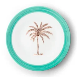 Molecot Dinnerware|Coconut Tree Charger Plate Round Platter
