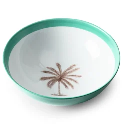 Molecot Dinnerware|Coconut Tree Large Salad Bowl