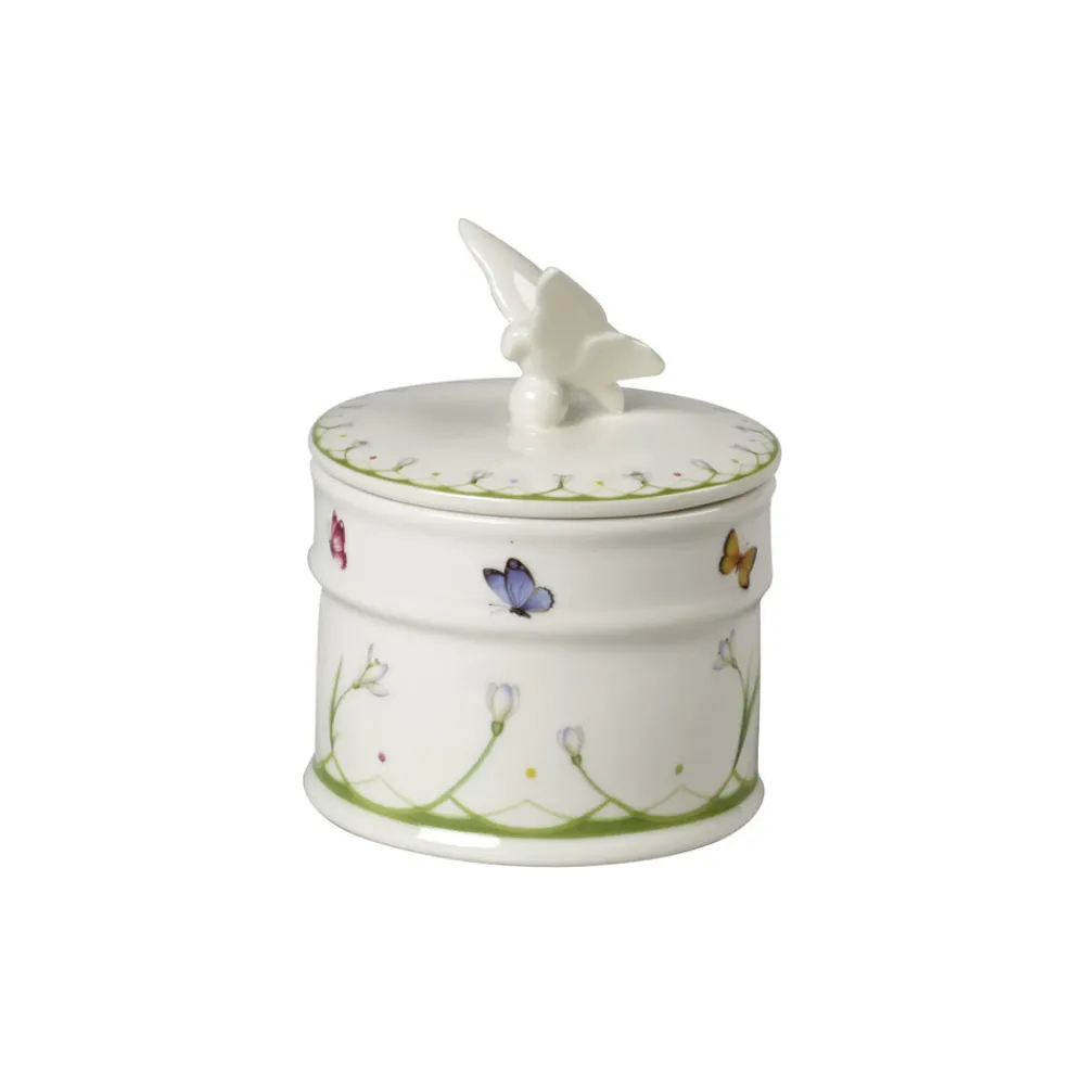 Villeroy & Boch Dinnerware|Colourful Spring Covered Small Box in Multi