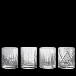 Waterford Glassware|Connoisseur Mixed Double Old Fashioned, Set of 4