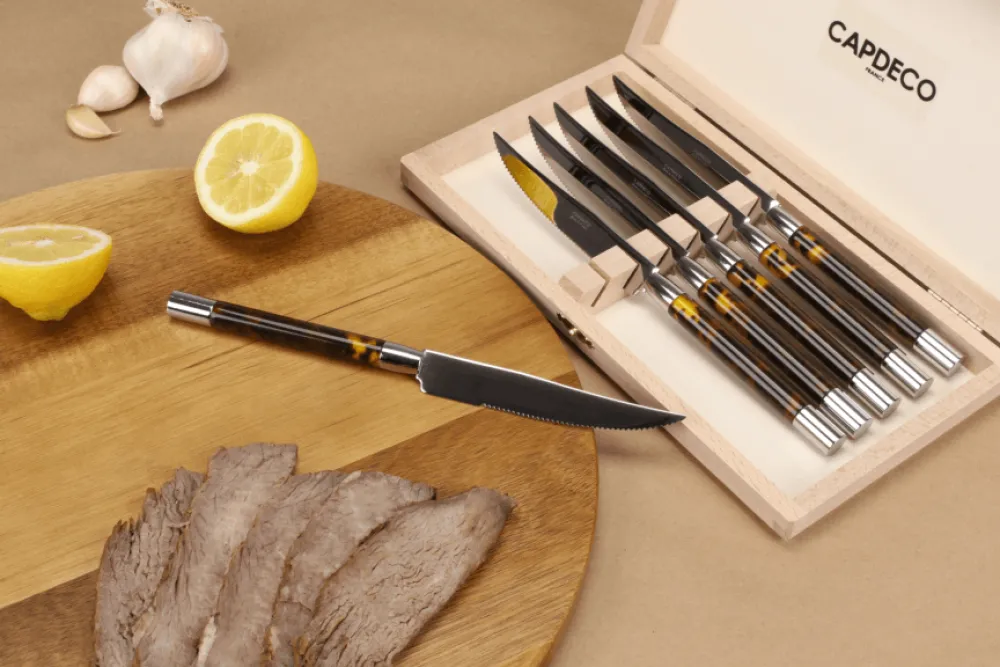 CAPDECO Flatware|Conty Steak Knives, Set of 6