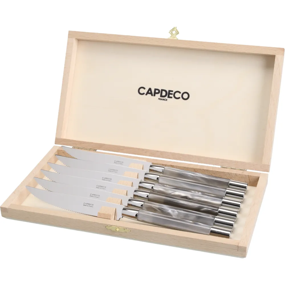 CAPDECO Flatware|Conty Steak Knives, Set of 6