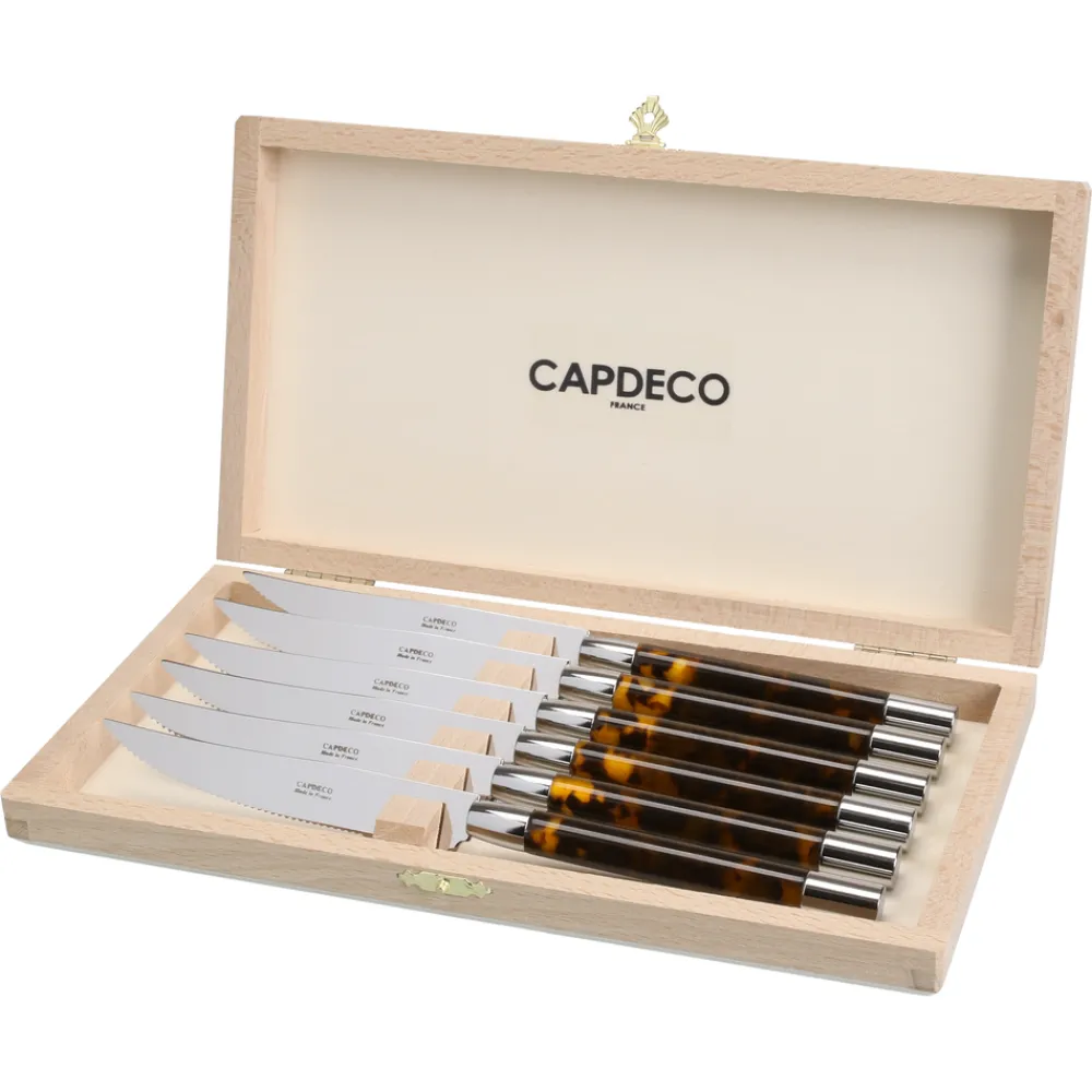 CAPDECO Flatware|Conty Steak Knives, Set of 6