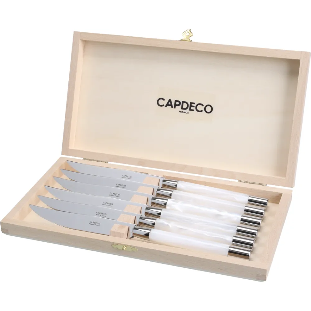 CAPDECO Flatware|Conty Steak Knives, Set of 6