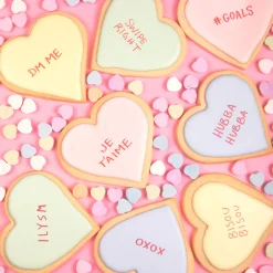 Empire Cake Pantry|Décor|Conversation Heart Sugar Cookies, Set of 12